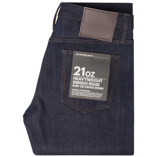 Tapered Fit - 21oz Heavyweight Indigo Selvedge Denim