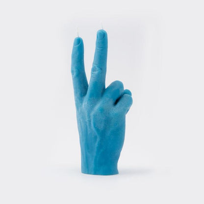 CandleHand Gesture "Victory" - Blue