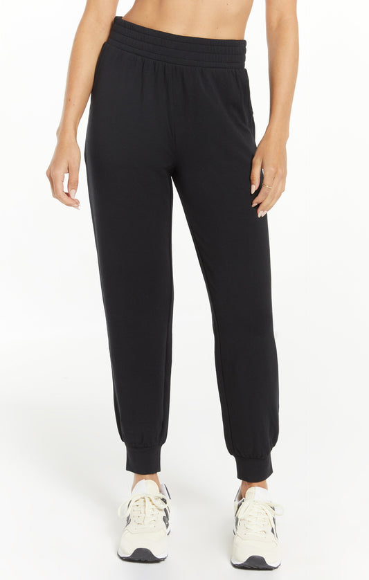WFH Modal Jogger - Black