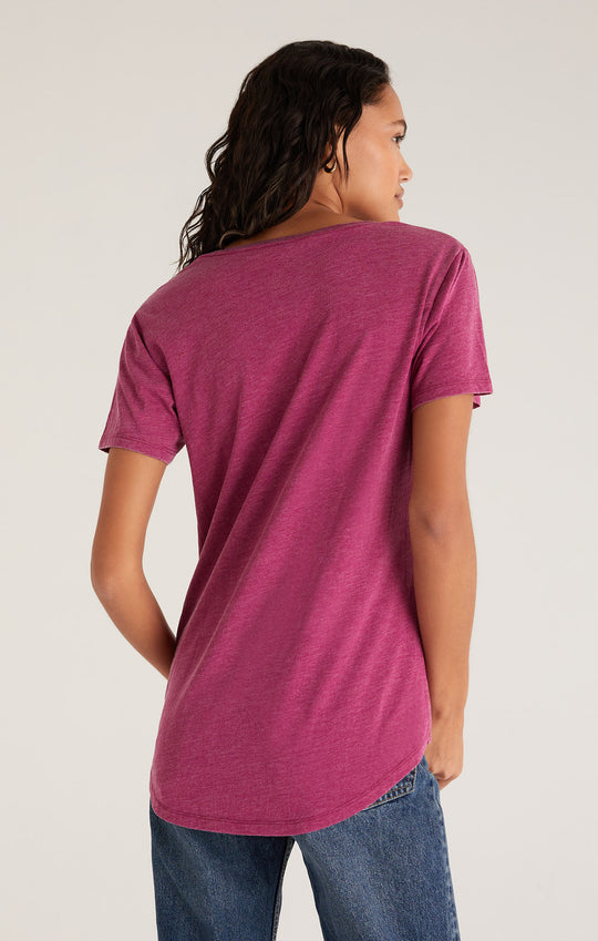 The Pocket Tee - Berry