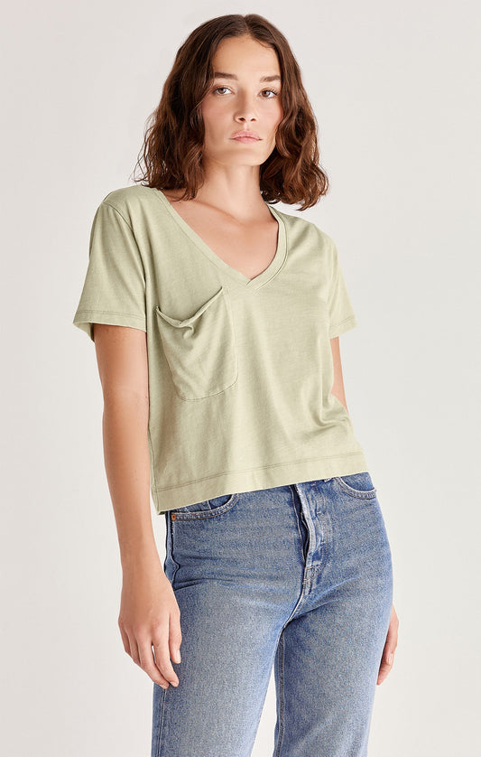 The Classic Skimmer Tee - Pistachio
