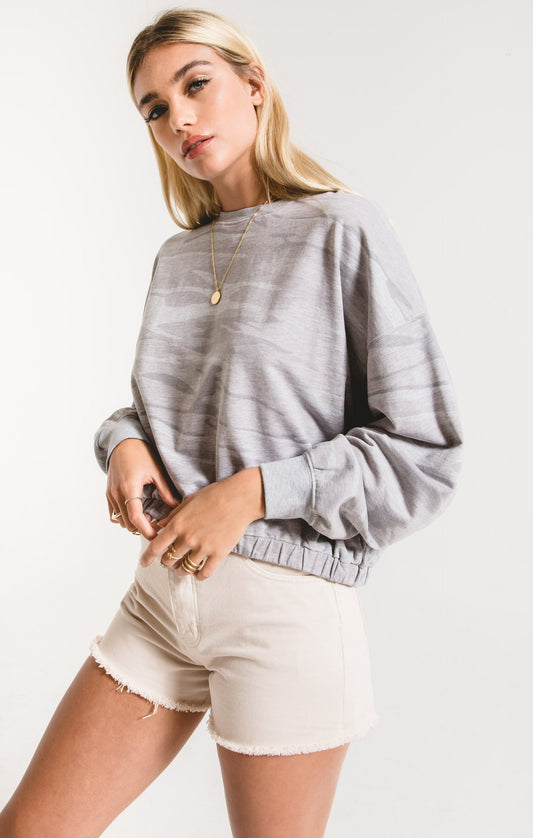 The Camo Relaxed Pullover