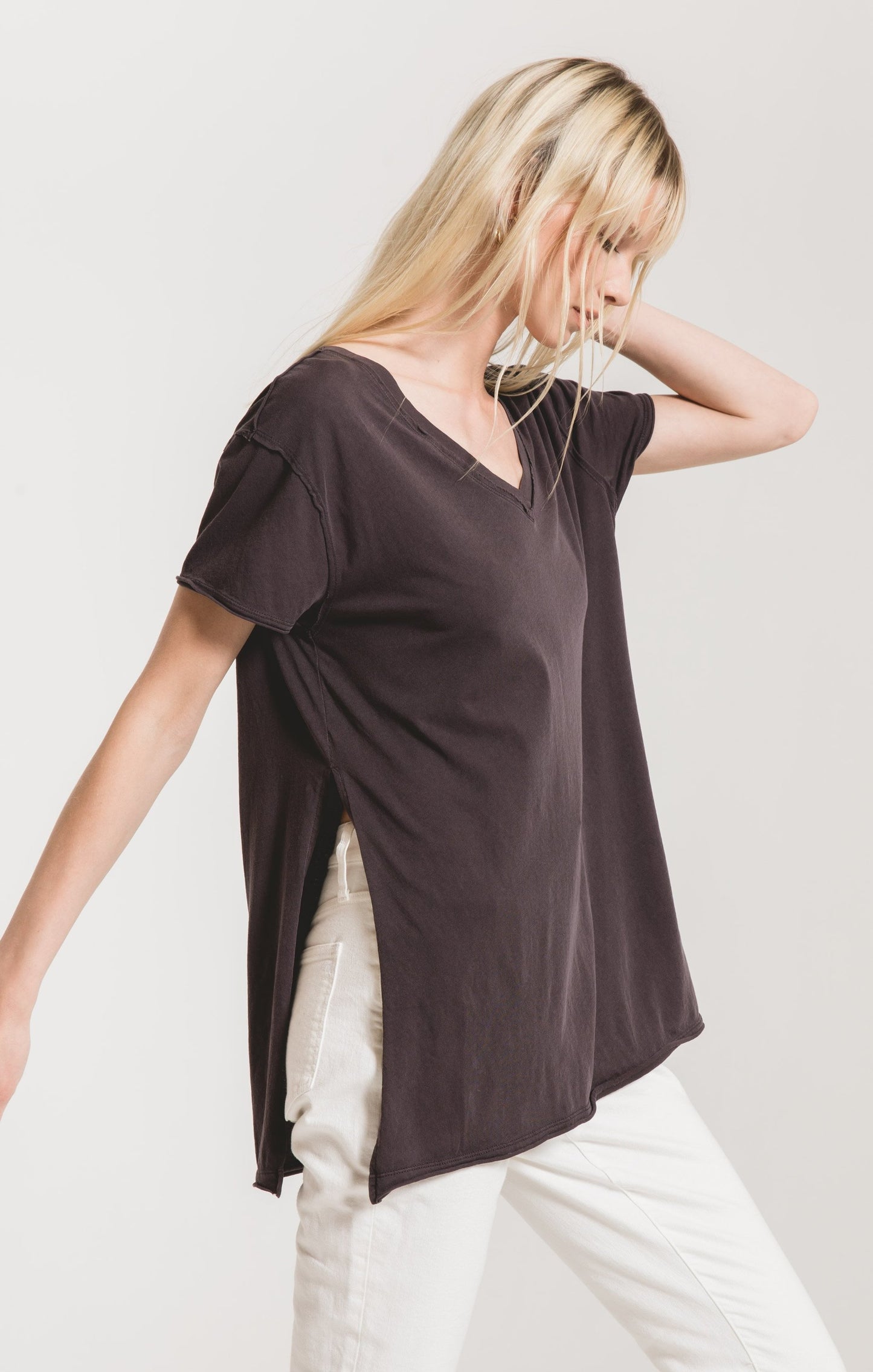 The Organic Cotton Side Slit Tunic