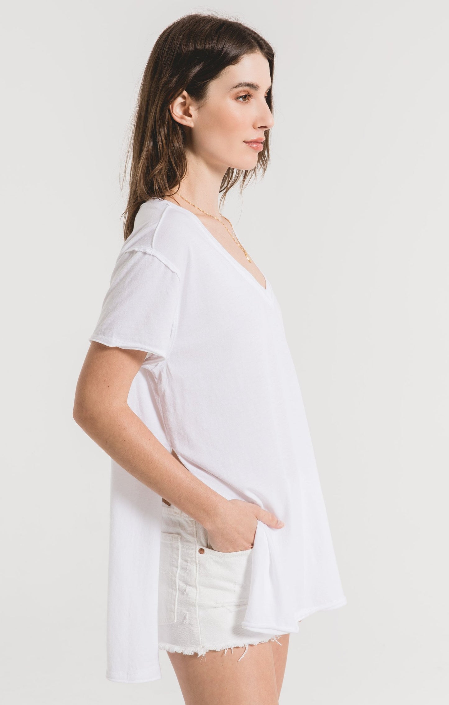 The Organic Cotton Side Slit Tunic