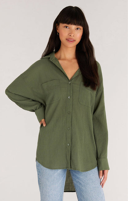 Lalo Button Up - Forest