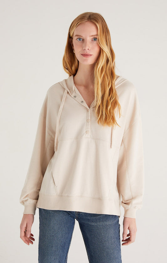 The Weekender Hoodie - Ecru