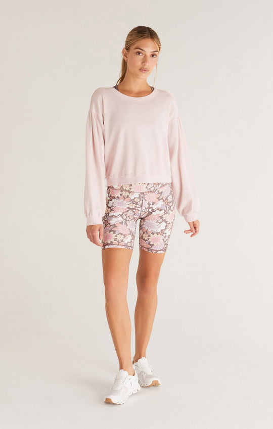 It's A Good Day Sweatshirt - Light Orchid