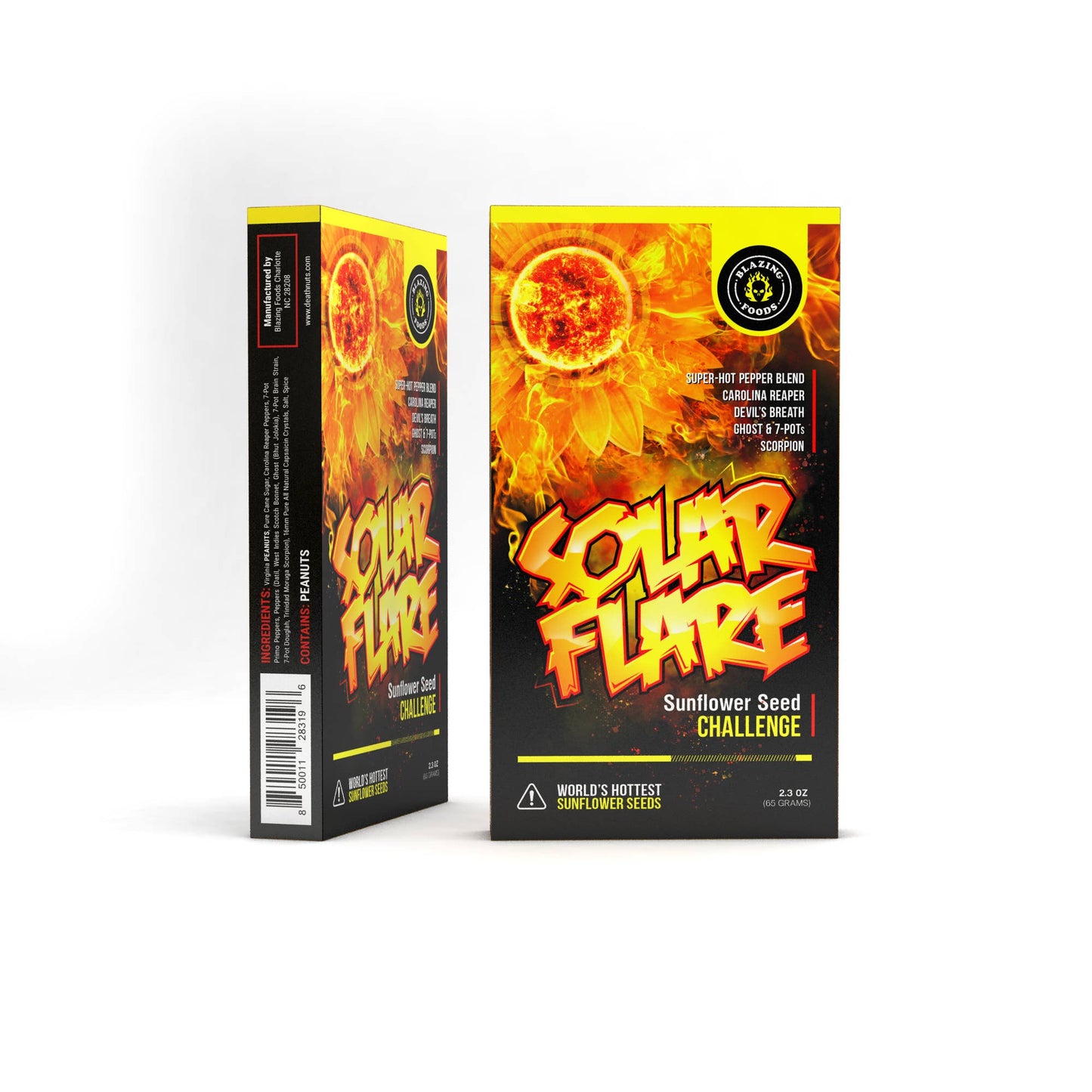 Solar Flare Sunflower Seed Challenge