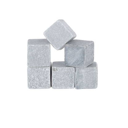 Glacier Rocks: 6 Piece Soapstone Cube Set