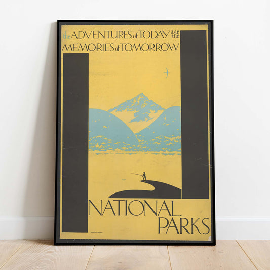 Vintage National Parks Memories Print