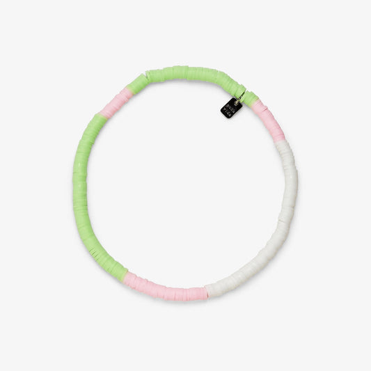 Mixed Heshi Stretch Anklet - Pastel