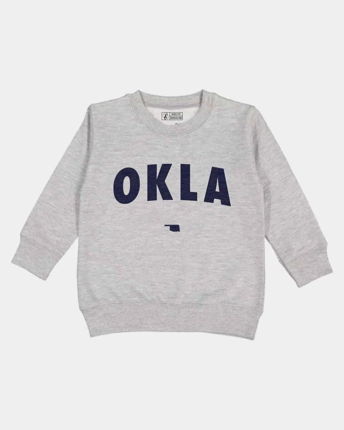 OKLA Kid's Pullover - Grey