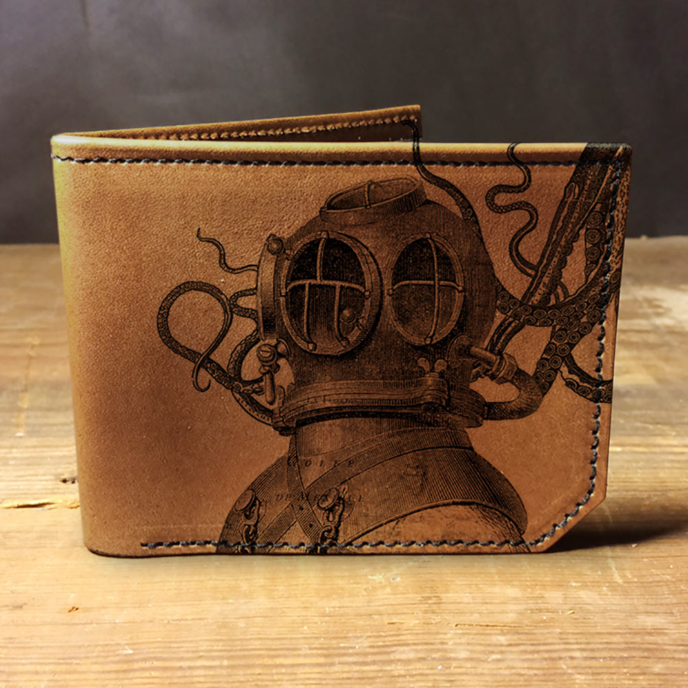 Backerton Leather Wallet - Aquanaut