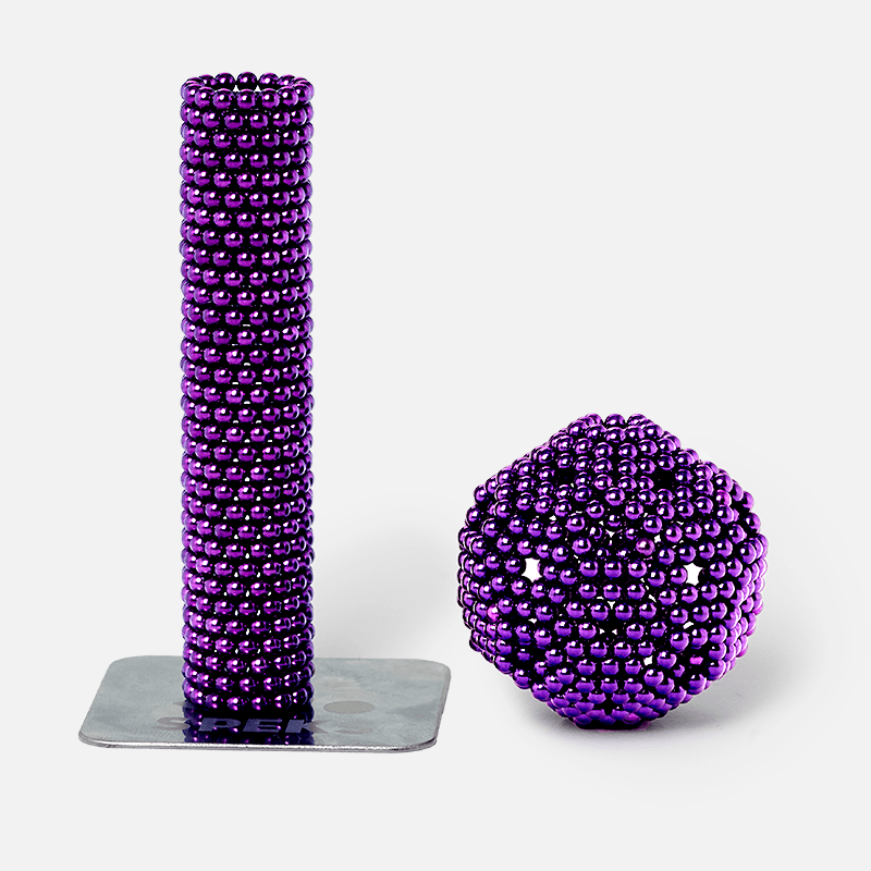Purple Speks 2.5mm Magnet Balls
