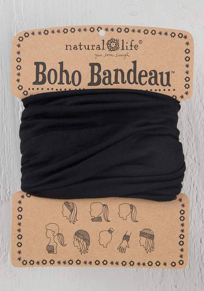 Natural Life Boho Bandeau - Black