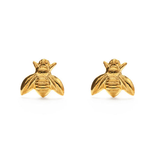 Honey Bee Studs - Gold