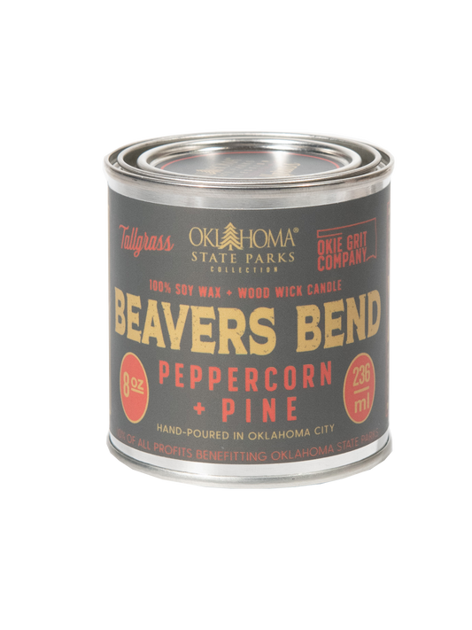 Beavers Bend 8oz Soy Wax Candle