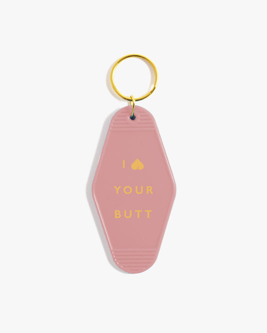 I Heart Your Butt Keychain