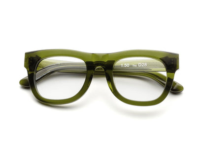 D28 Blue Light Glasses - Heritage Green