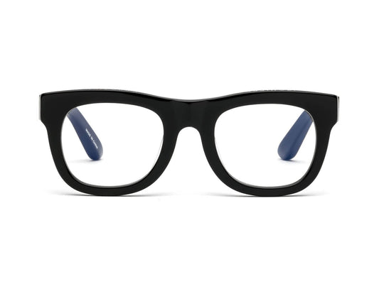 D28 Blue Light Glasses - Gloss Black