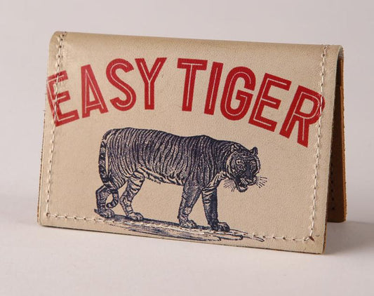 Backerton Easy Tiger Leather Cardholder Wallet