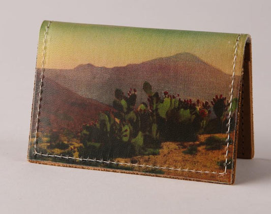 Backerton Faded Desert Leather Cardholder Wallet