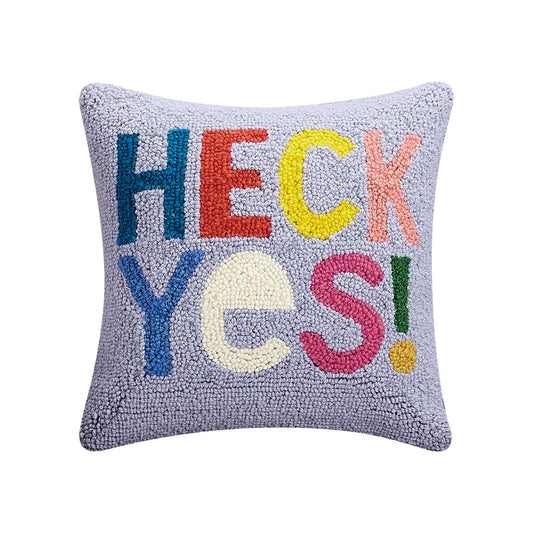 Heck Yes! Pillow 14x14"