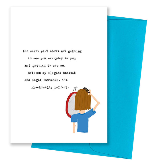 Tight Buttocks - Miss You Card