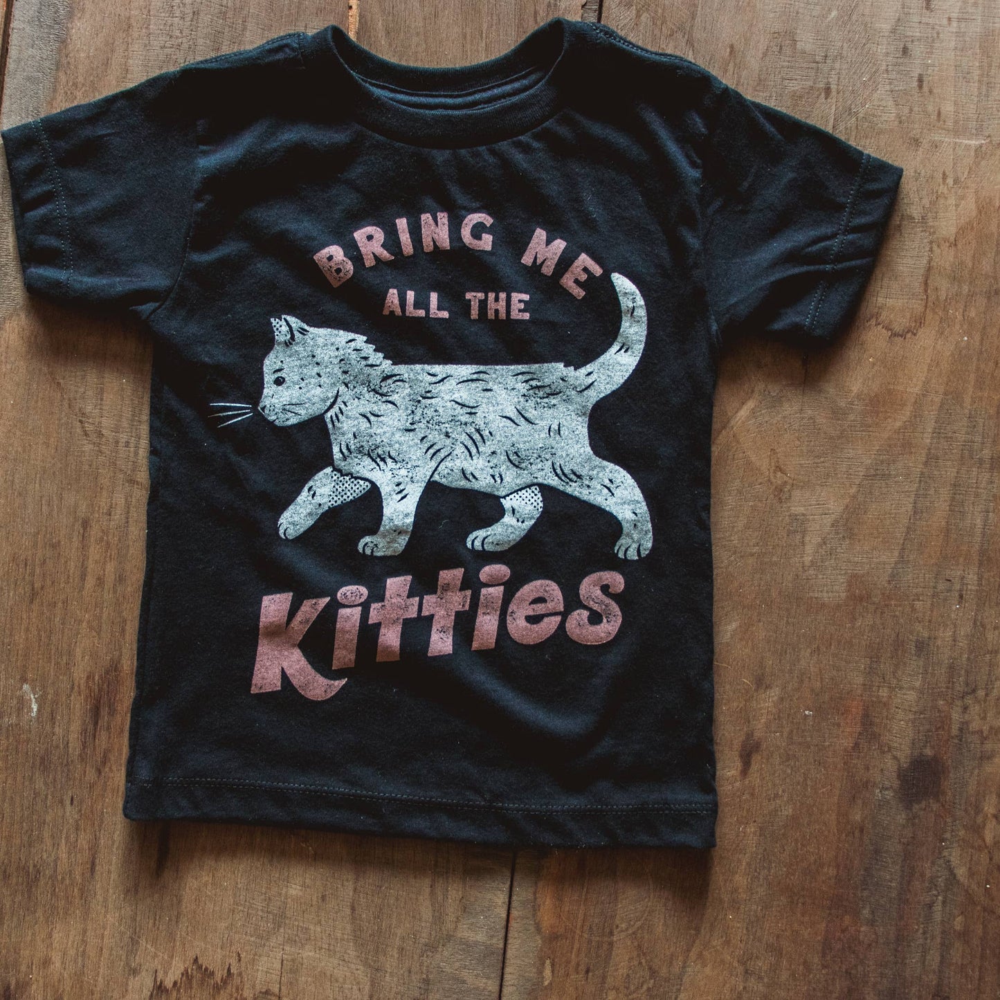 Bring Me All The Kitties Kids Tee