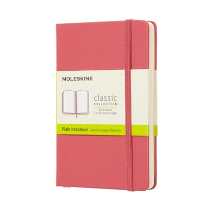 Classic Plain Pocket Notebook - Daisy Pink