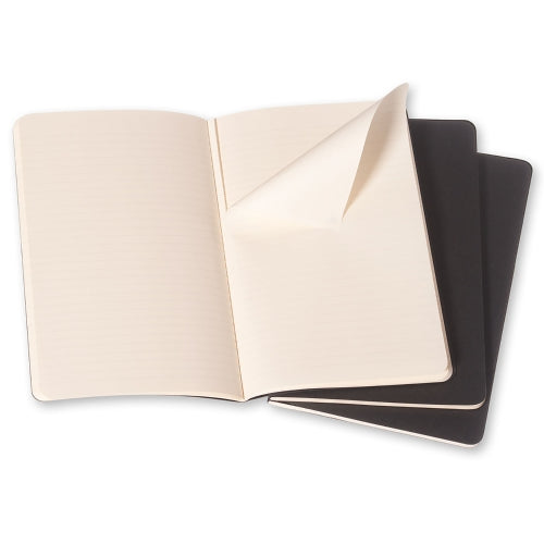 Cahier Ruled Soft Cover Journal - Black