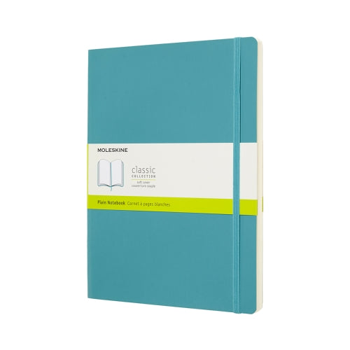 Classic XL Plain Notebook - Reef Blue