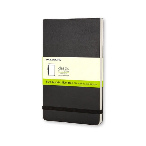 Reporter Pocket Plain Notebook - Black