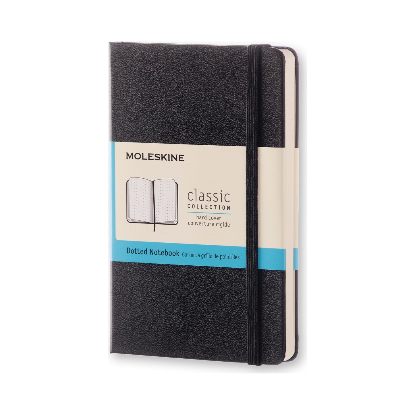 Classic Pocket Dotted Notebook - Black
