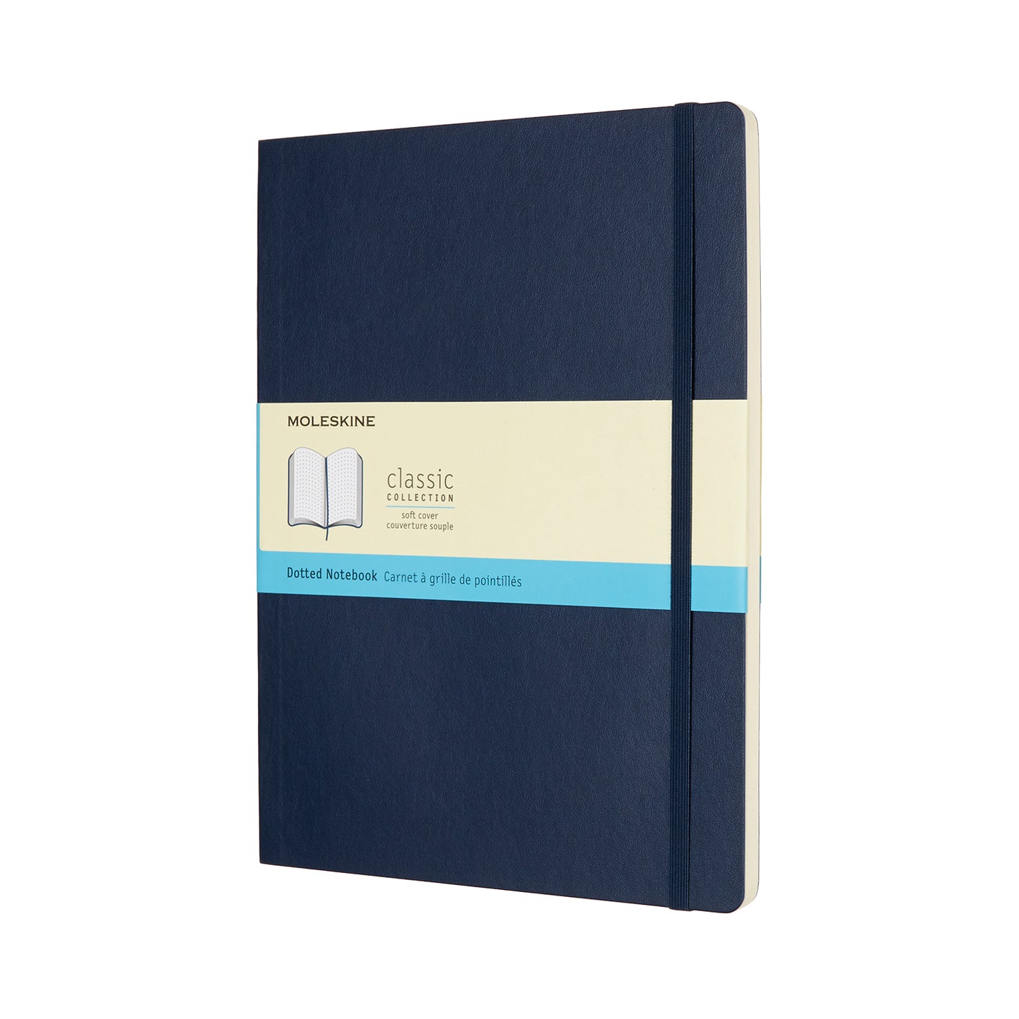 Classic XL Dotted Notebook - Sapphire Blue