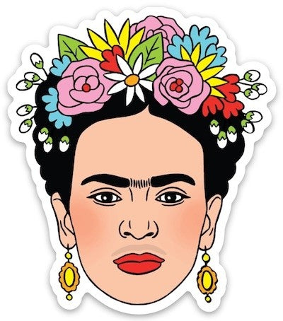 Sticker: Frida Flower Crown