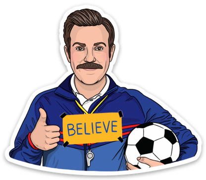 Sticker: Ted Believe