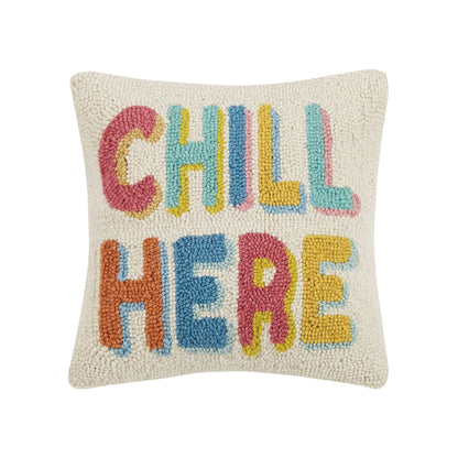 Chill Here Pillow 14"x14"