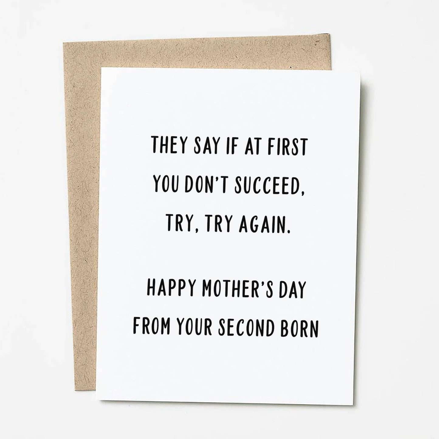 Middle Child Mother's Day Card