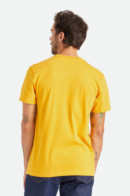 Willie Nelson Again Road S/S Tee - Texas Yellow