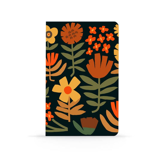 Chunky Floral Classic Layflat Notebook
