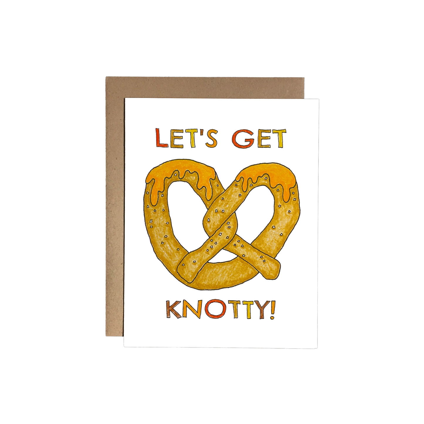 Love Let's Get Knotty Card