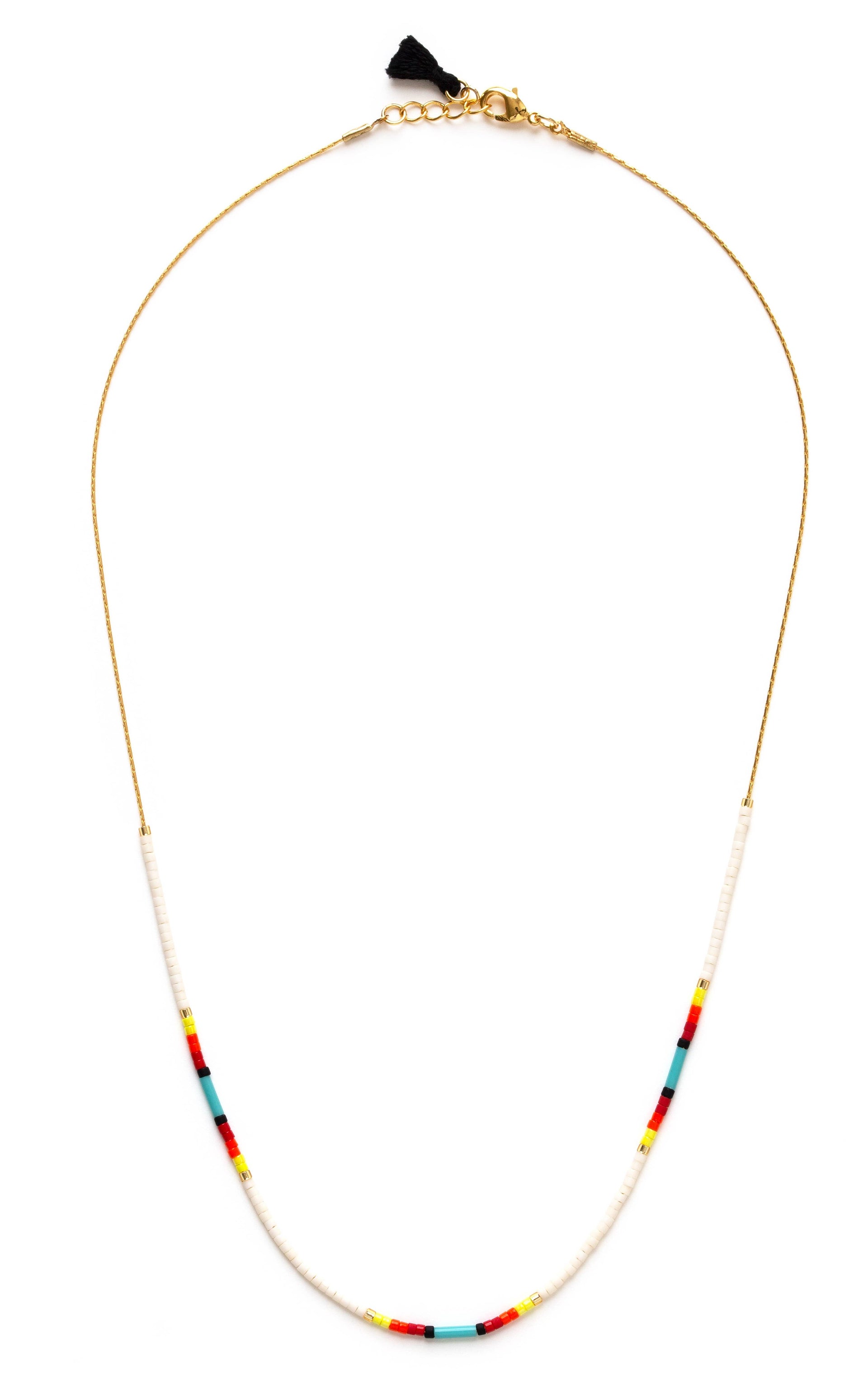 Japanese Seed Bead Necklace - New Mexico – Blue Seven