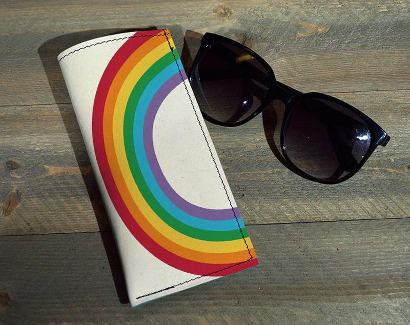 Backerton Rainbow Glasses Case