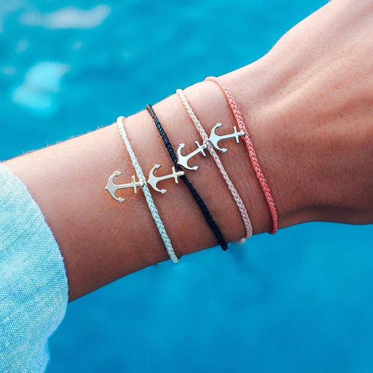 Silver Anchor Bracelet - Assorted