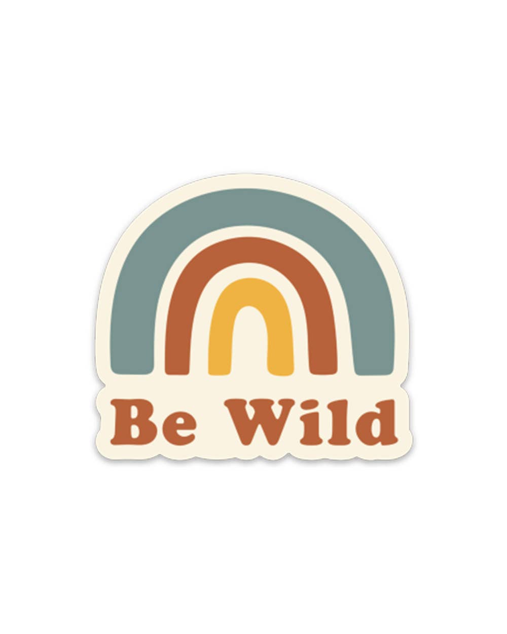 Be Wild Sticker