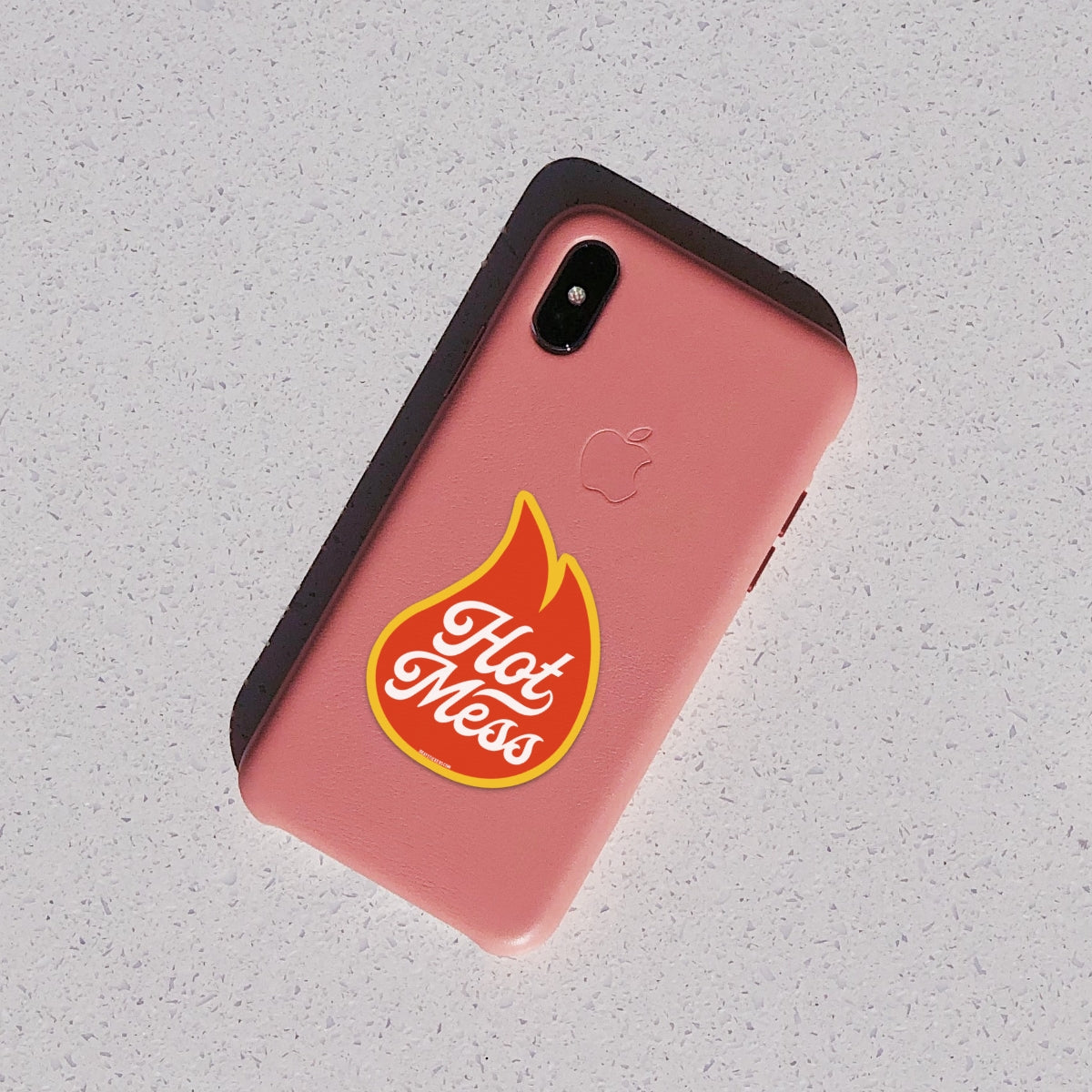 Hot Mess Flame Sticker