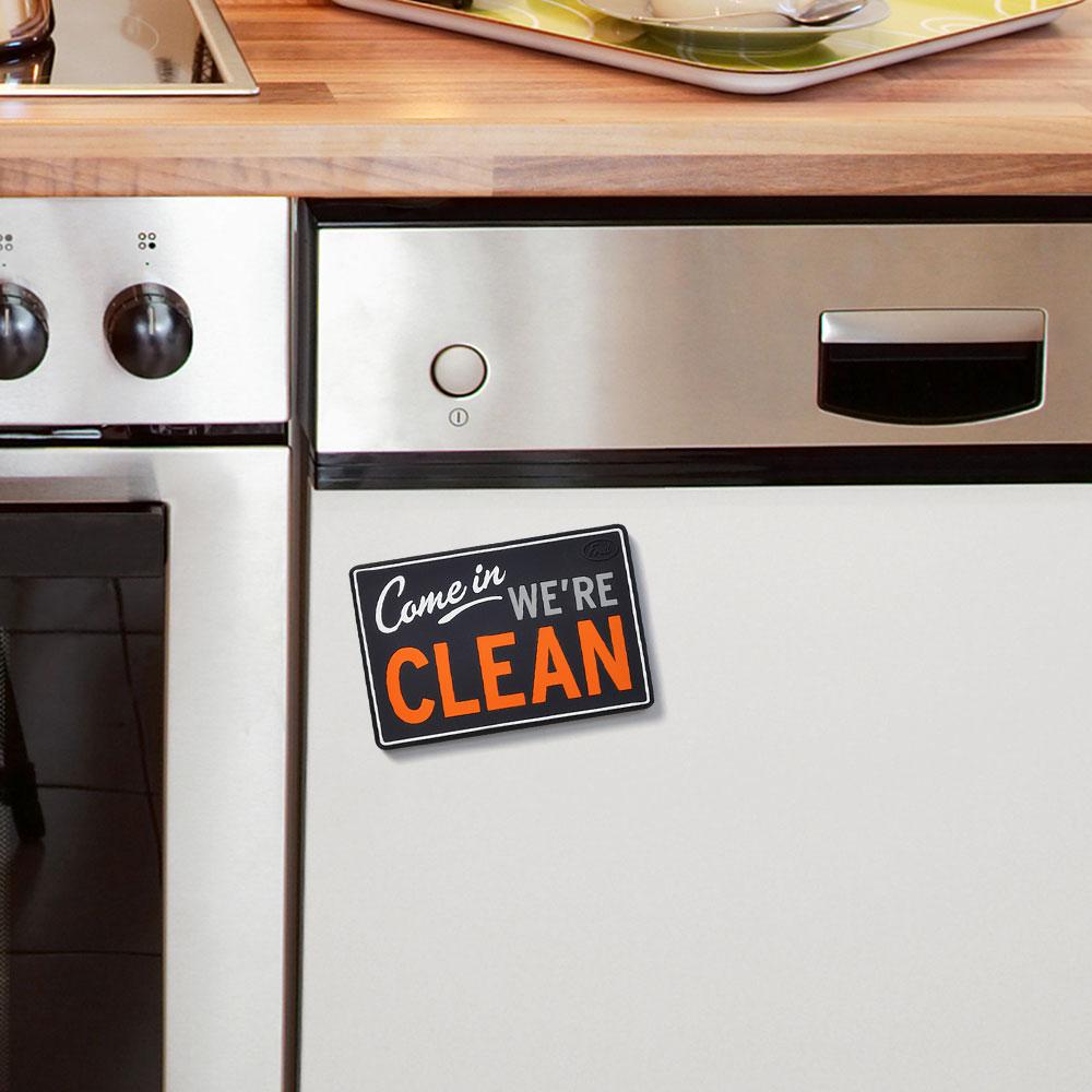 Flipside “Come In” Dishwasher Sign
