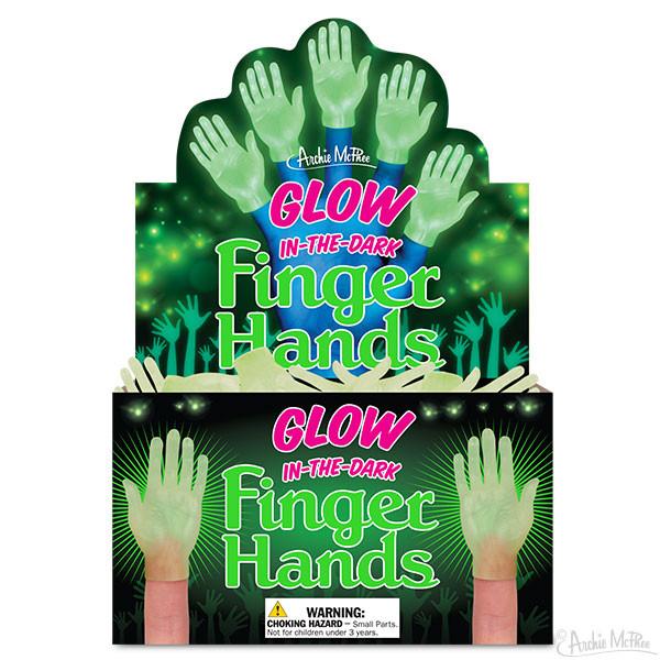 Accoutrements Finger Puppet - Glow Hand