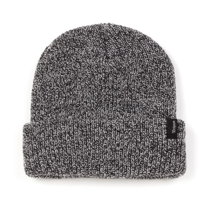 Heist Beanie - Black/Heather Grey